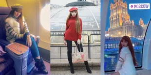 Naik Mobil Mewah - Cruise, Gaya Lucinta Luna di Rusia, Glamor!