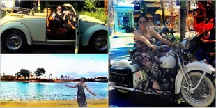 Naik Motor Besar - Mobil Antik Mahal, Maia Estianty Liburan Megah