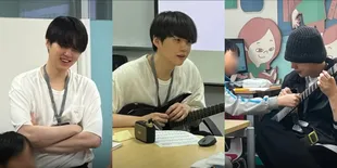 Nggak Hanya Berdonasi, 8 Potret Suga BTS Saat Jadi Relawan - Ajari Anak-anak Autisme Main Alat Musik