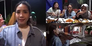 Ngidam Seafood, Ini Sederet Foto Nagita Slavina Sewa Warung Tenda Sekaligus Abang Penjualnya Dibawa ke Rumah Andara