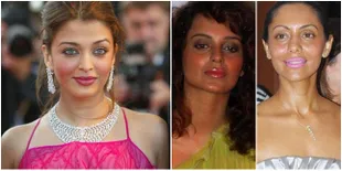 Niat Tampil Cantik, Make Up Seleb Bollywood Ini Malah Bikin Ngeri