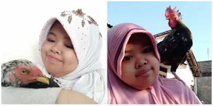 Nyentrik Abis, Ini 7 Potret Beauty Vlogger Kekeyi Bareng Ayam Peliharaannya