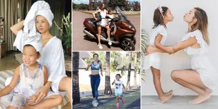 Olahraga - Kembaran Baju, Jennifer & Kiyomi Bachdim Kompak Banget