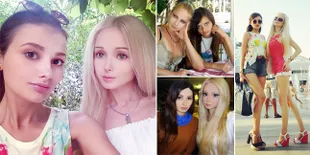 Olga, Adik Valeria Lukyanova Yang Tak Kalah Cantik Dari Barbie