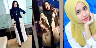 OOTD Hijab Kece Laudya Cynthia Bella, Cantiknya Nge-hits Banget!