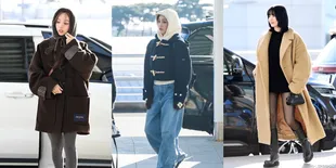 OOTD TWICE From Head To Toe di Bandara Menuju Indonesia, dari yang Lucu Sampai Elegan