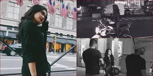 Pakai Baju Ketat, Cita Citata Rekaman Video Klip di New York