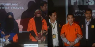 Pakai Cadar Ini Tersangka Kasus Penipuan First Travel Jemaah Haji