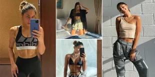 Pakai Crop Top Hingga Bikini, Ini 7 Potret Cantik Valerie Thomas Saat Pamer Abs Killer