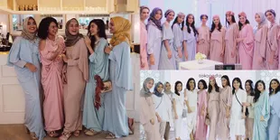 Pakai Gamis Sejumlah Selebriti Ini Terlihat Cantik dan Anggun