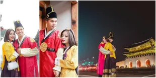 Pakai Hanbok, Chelsea Olivia - Glenn Bagai Raja dan Ratu Korea