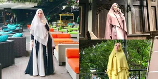 Pakai Hijab Syari, Penampilan Mulan Jameela Makin Cantik & Anggun
