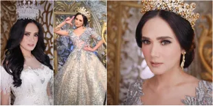 Pakai Mahkota dan Gaun Megah, Mulan Jameela Menjelma bak Ratu