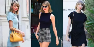 Pakai Outfit Super Pendek, Taylor Swift Doyan Pamer Kaki Jenjang