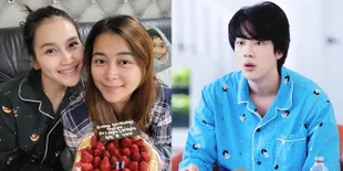 Pakai Piyama Desain dari Jin BTS, Potret Ayu Ting Ting Beri Kejutan Ultah Untuk Syifa: Wajah Tanpa Make-up Jadi Perhatian