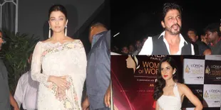 Pakai Sari Sama di 2 Acara Penting, Aishwarya Rai Tak Ganti Baju