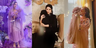 Pakai Sepatu Hak Tinggi - Hijab Syari, Intip 8 Gaya Trendi Baby Lily Anak Tasya Farasya yang Wajahnya Masih Dirahasiakan