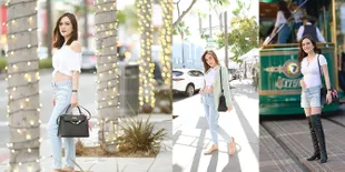 Pamer Baby Bump di Los Angeles, Shandy Aulia Ungkap Kenaikan Berat Badan