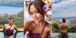 Pamer Lekuk Tubuh, 8 Potret Marion Jola Eksotis dan Memesona dalam Balutan Bikini di Bali