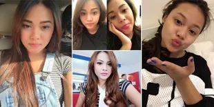 Pamer Make Up - Wajah Polos, Ini Selfie Cantik Aurel Hermansyah