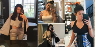 Pamer Perut Seksi & Rumah Mewah, Selfie Kylie Jenner Bikin Ngiler