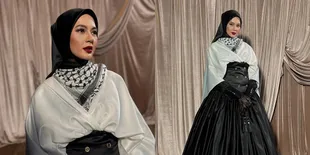 Pancarkan Aura Super Model, Ini 8 Potret Paula Verhoeven Catwalk di Fashion Show Zaskia Sungkar