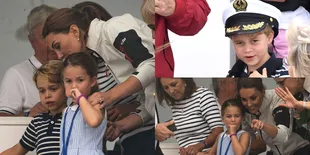Pangeran George & Putri Charlotte Kembali Curi Perhatian Lewat Tingkah Lucunya