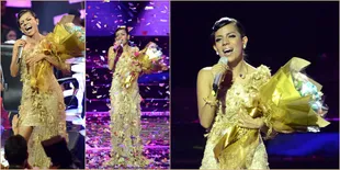 Panggung Sang Juara - Nowela Idol Nyanyikan Lagu Kemenangan