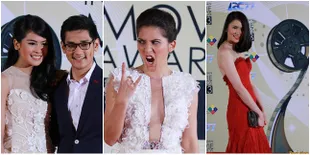 Para Artis Glamor di Red Carpet Indonesian Movie Awards 2013