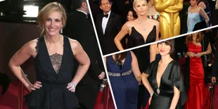 Para Seleb Dalam Balutan Gaun Seksi di Red Carpet Oscar 2014
