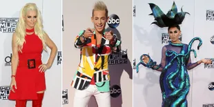Parade Artis Bergaun Terburuk di AMA 2015, Ada Yang Mirip Gurita!