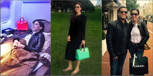 Parade Barang Branded Maia Estianty, Wajah Cantik Berpadu Mewah!