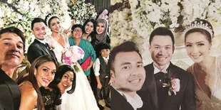 Bikin Ngiler, Parade Busana Mewah Artis di Resepsi Nabila Syakieb