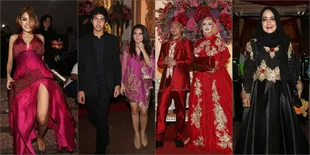 Parade Dress Glamor Cantik Artis-Artis di Pernikahan Nuri Maulida