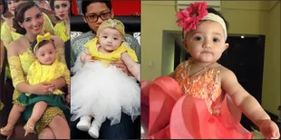 Parade Gaun Mewah Milik Baby Arsy, Bukti Sosialita Sejak Bayi!