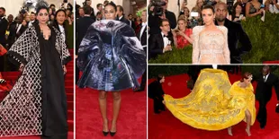 Parade Gaun Paling Spektakuler di Met Gala, Siap-Siap Tercengang!