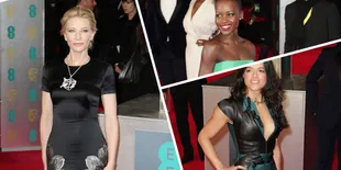 Parade Seleb Hollywood di Red Carpet BAFTA 2014