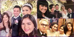 Parade Selfie Gokil Para Selebriti di Pernikahan Nabila Syakieb