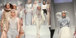 Parade Warna Pastel, Begini Cantiknya Busana Karya Zaskia Sungkar