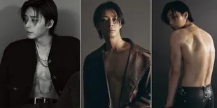 Park Seo Joon Nekat Pamer Chocolate Abs & Pose Shirtless di Majalah Jepang, Pamer Punggung Seluas Samudera