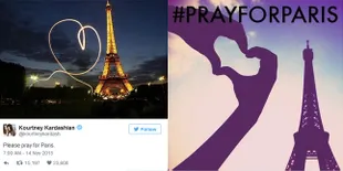 Peduli Tragedi Teror Paris, Seleb Papan Atas Ikut Titipkan Doa