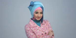 Pemotretan Berhijab Laudya Cynthia Bella, Makin Cantik Nan Teduh