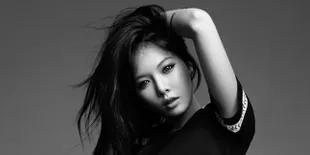 Pemotretan Cantik HyunA Untuk Elle