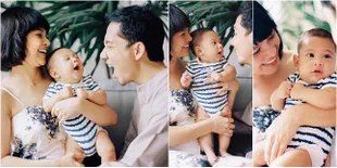 Pemotretan Keluarga, Ekspresi Baby Kawa Anak Andien Nggemesin!