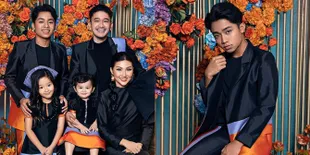 Pemotretan Keluarga Ruben Onsu Tampil Kompak dan Begitu Bahagia, Pesona Ganteng Betrand Peto Sukses Menjadi Sorotan