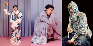 Pemotretan Song Joong Ki Pertama Kali Sebagai Brand Ambassador Fashion, Outfit Dikritik Kebesaran Kayak Anak Kecil Pakai Baju Ayahnya 