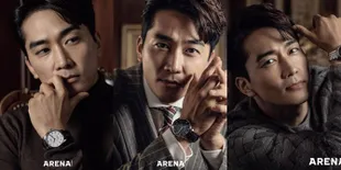 Pemotretan Song Seung Hun, Ahjussi 42 Tahun Yang Makin Memesona