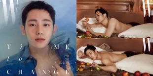 Pemotretan Terbaru Jung Hae In, Dalam Air Sampai Topless