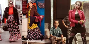 Pemotretan Unik Ussy Sulistiawaty, di Perkampungan & Pegang Ayam