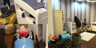 Penampakan Mewah Kamar Bayi Rafathar, Anak Raffi Ahmad - Nagita